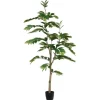Kirkland's Home Green Nandina Tree In Black Planter- Trees & Topiaries