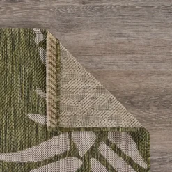 Kirkland's Home Green Pineapple Outdoor Area Rug, 7X9- Outdoor Rugs