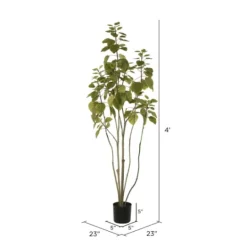 Kirkland's Home Green Potted Cotinus Coggygria Tree, 4 Ft.- Trees & Topiaries