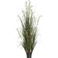 Kirkland's Home Green Potted Eucalyptus Grass, 24 In.- Trees & Topiaries