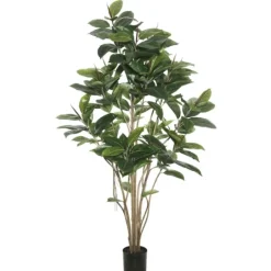 Kirkland's Home Green Rubber Tree, 6 Ft.- Trees & Topiaries