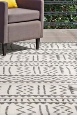 Kirkland's Home Gretchen Tribal Outdoor Area Rug, 5X8- Outdoor Rugs