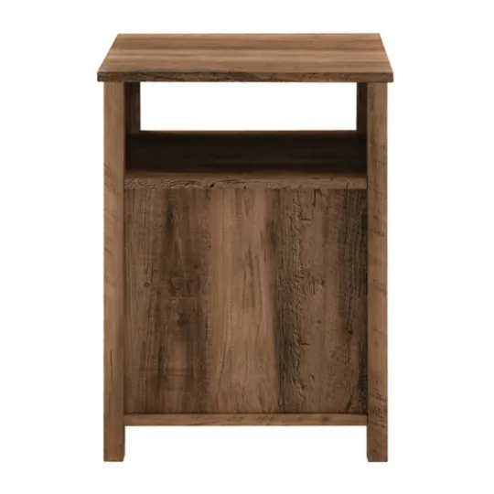 Kirkland's Home Grooved Door Barnwood Side Table- Accent & End Tables