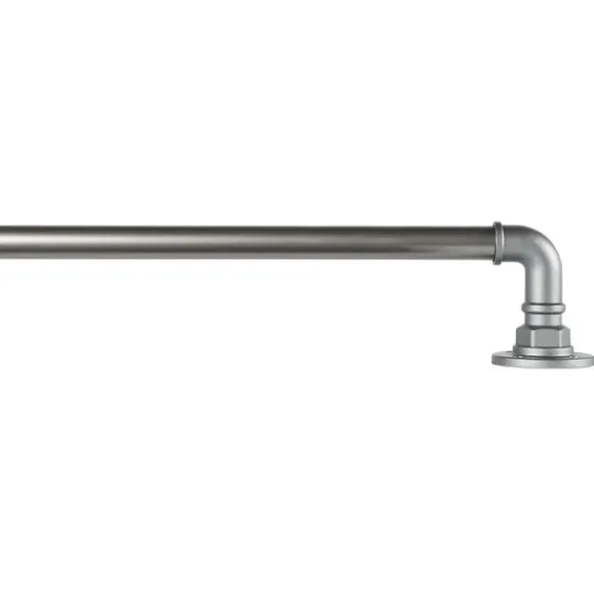 Kirkland's Home Gunmetal Hyde Wrap Around Curtain Rod, 120 In.- Curtain Rods & Hardware