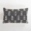 Kirkland's Home Hadid Woven Stripes Lumbar Pillow- Pillows