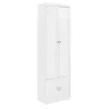 Kirkland's Home Halie White Wood 2-Door Pantry Closet- Cabinets & Sideboards