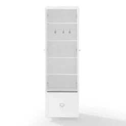 Kirkland's Home Halie White Wood 2-Door Pantry Closet- Cabinets & Sideboards