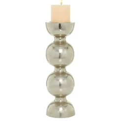 Kirkland's Home Hammered Metal Orb Candle Holder, 18 In.- Candle Holders