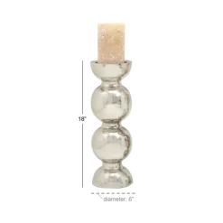 Kirkland's Home Hammered Metal Orb Candle Holder, 18 In.- Candle Holders