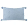 Kirkland's Home Hand Stitched Floral Lumbar Pillow- Pillows