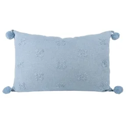 Kirkland's Home Hand Stitched Floral Lumbar Pillow- Pillows