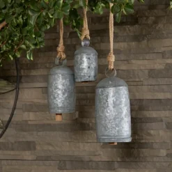 Kirkland's Home Hanging Decorative Bells, Set Of 3- Decorative Accents