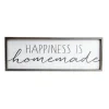 Kirkland's Home Happiness Is Homemade Wood Framed Plaque- Wall Quotes & Signs