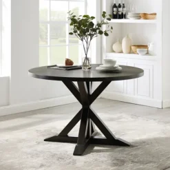 Kirkland's Home Hayden Round Dining Table- Dining Tables