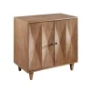 Kirkland's Home Hazelnut Prism Cabinet- Cabinets & Sideboards