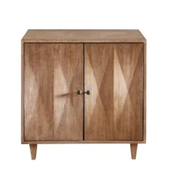 Kirkland's Home Hazelnut Prism Cabinet- Cabinets & Sideboards