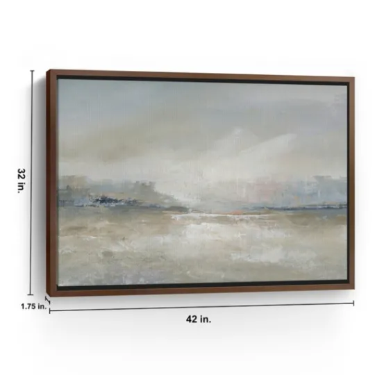 Kirkland's Home Hazy Horizon Framed Canvas Art Print- Framed Art