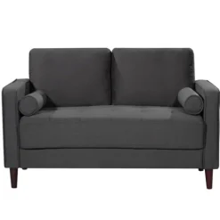 Kirkland's Home Heather Chelsea Modern Loveseat- Sofas & Loveseats
