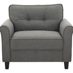 Kirkland's Home Heather Rolled Arms Accent Chair- Accent Chairs