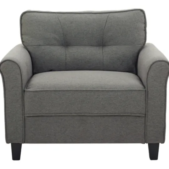 Kirkland's Home Heather Rolled Arms Accent Chair- Accent Chairs
