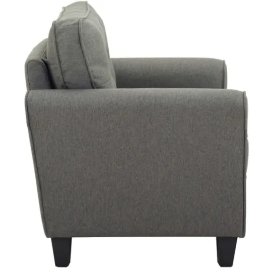 Kirkland's Home Heather Rolled Arms Accent Chair- Accent Chairs