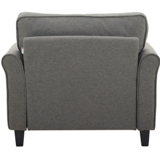 Kirkland's Home Heather Rolled Arms Accent Chair- Accent Chairs