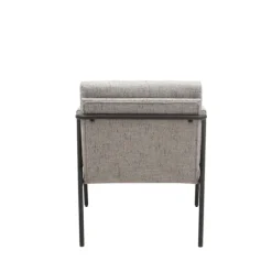 Kirkland's Home Heathered Exposed Frame Accent Chair- Accent Chairs