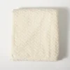 Kirkland's Home Heavenly Herringbone Plush Throw- Blankets & Throws