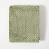 Kirkland's Home Heavenly Herringbone Plush Throw- Blankets & Throws