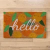 Kirkland's Home Hello Citrus Doormat- Doormats