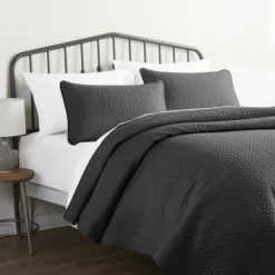 Kirkland's Home Herring Quilted 3-Pc. Twin Coverlet Set- Bedspreads & Coverlets