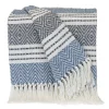 Kirkland's Home Herringbone Multi Striped Throw- Blankets & Throws
