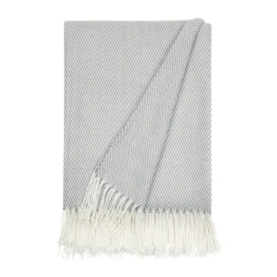 Kirkland's Home Herringbone Throw With Fringe- Blankets & Throws