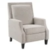 Kirkland's Home High Back Nail Head Trim Upholstered Recliner- Accent Chairs