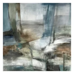 Kirkland's Home High Tide Abstract Giclee Canvas Art Print- Canvas Art