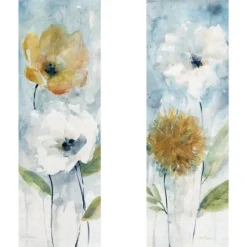 Kirkland's Home Holland Spring Blooms Canvas Art Prints, Set Of 2- Canvas Art