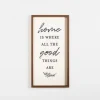 Kirkland's Home Home Is Where All The Good Things Are Wall Plaque- Wall Quotes & Signs