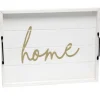 Kirkland's Home Home Wash Wood Tray- Decorative Trays