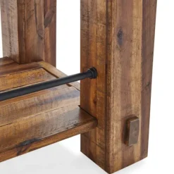 Kirkland's Home Honey Acacia Rustic Console Table- Console Tables