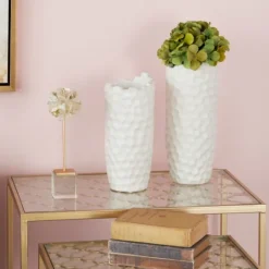 Kirkland's Home Honeycomb Asymmetrical Vase- Vases
