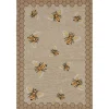 Kirkland's Home Honeycomb Bees Outdoor Area Rug, 5X7- Outdoor Rugs