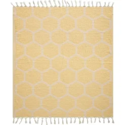 Kirkland's Home Honeycomb Cotton Throw- Blankets & Throws
