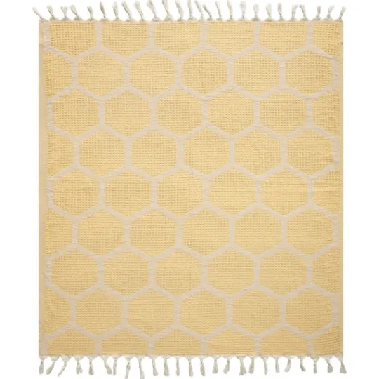 Kirkland's Home Honeycomb Cotton Throw- Blankets & Throws