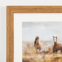 Kirkland's Home Horse Stampede Framed Art Print- Framed Art