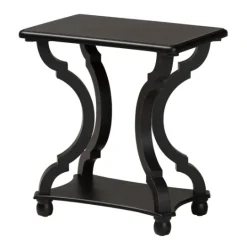 Kirkland's Home Hourglass Wood Accent Table- Accent & End Tables