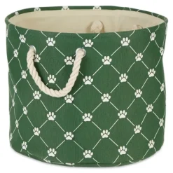 Kirkland's Home Hunter Paw Trellis Round Basket, 18 In.- Baskets & Boxes