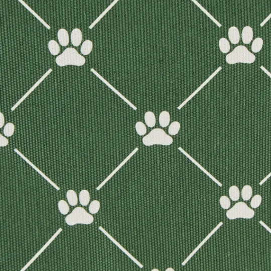 Kirkland's Home Hunter Trellis Paw Print Storage Basket, 14 In.- Baskets & Boxes