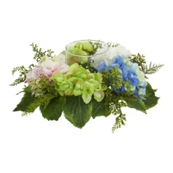 Kirkland's Home Hydrangea Candle Centerpiece- Arrangements & Greenery