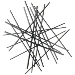 Kirkland's Home Icilio Abstract Linear Wall Plaque- Wall Plaques