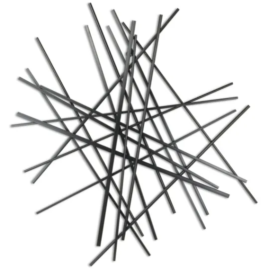 Kirkland's Home Icilio Abstract Linear Wall Plaque- Wall Plaques